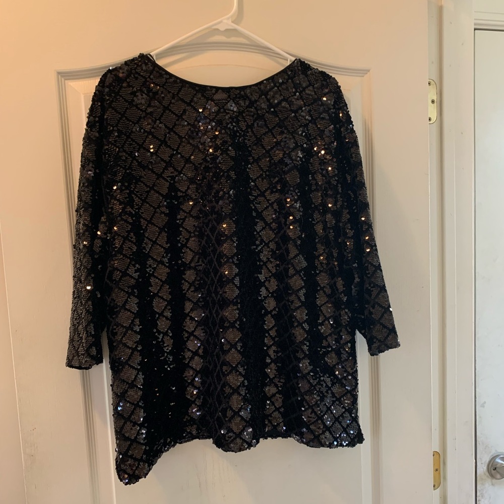 Women Sequin Shirt